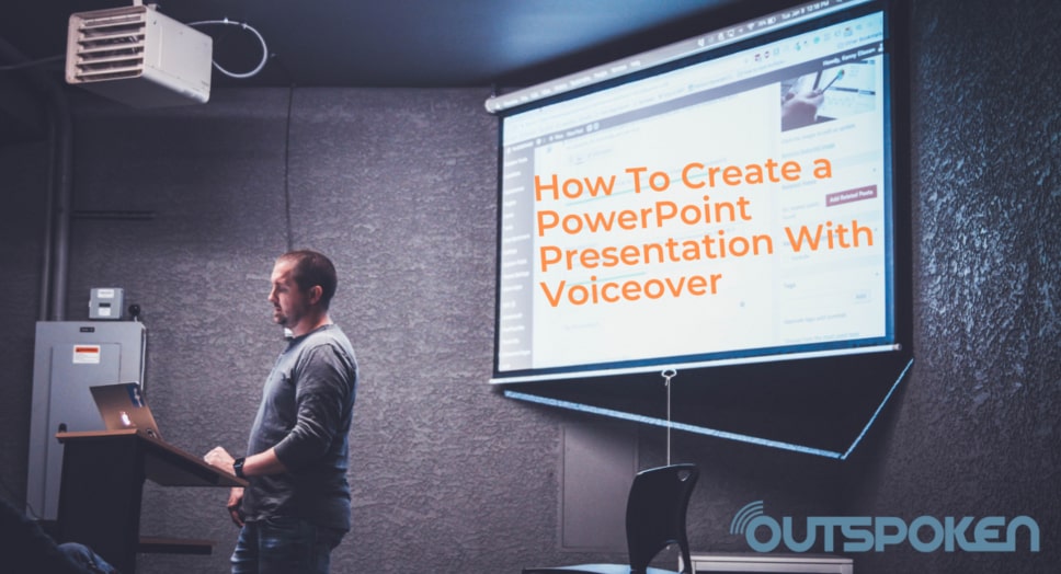 create presentation voice